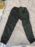 雅鹿羽绒裤男外穿冬季新款运动休闲保暖男士束脚松紧直筒长裤 黑色 2XL 155-170斤 实拍图