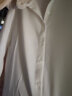 尚都比拉职业正装衬衫春秋气质长袖上衣女士高级感白色衬衣 云白 M 实拍图