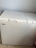 澳柯玛（AUCMA）211升 家用商用冰柜 双箱双温冷柜顶开门 冷藏冷冻卧式冰箱  冷藏全铜管 以旧换新BCD-211CNE 实拍图