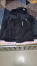 啄木鸟外套男士装秋冬季款加绒加厚防冲锋衣夹克保暖防寒棉服衣袄子 20210/FGT888黑色 2XL 实拍图