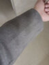 太平鸟男装 冬季新款中长款羊毛大衣B1AAC4203 灰色 XL 晒单实拍图