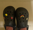 卡骆驰（CROCS）贝雅克骆格保暖拖鞋|205969 黑色-060 36/37(220mm)  实拍图