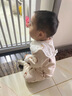 OAK FAMILY秋冬新品宝宝长袖对襟连体衣新生婴儿包屁衣爬服0-2岁 小面包-连体衣 90cm 实拍图