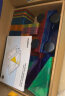 弥鹿（MiDeer）儿童玩具钻面磁铁彩窗磁力片100片（含小车*2）+收纳袋儿童节礼物 晒单实拍图
