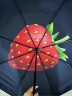 蕉下（beneunder）防紫外线晴雨伞三折甜酷系列黑胶防晒伞甜莓 实拍图