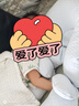 ilody 婴儿0-1岁定型枕侧睡靠背透气防惊跳安抚枕0-6个月婴儿枕头 实拍图