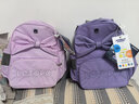 乐同护脊小学生书包人体工学护脊减负简约大方透气 蝴蝶结系列 小童芋紫色| 1到3年级 实拍图