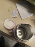 SVREG304不锈钢迷你保温杯女士高颜值学生可爱便携小容量水杯320ml 咖色+免费定制 不显温+2张贴纸 实拍图