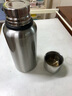 琪虎全钢保温杯316不锈钢大容量男士车载新款女定制杯户外旅行杯学生 全钢杯1000ML本色 实拍图