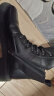 红蜻蜓男鞋高帮马丁靴男加绒保暖工装靴子男厚底机车时装靴 WTD429311R 实拍图