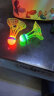 玩转天下夜光发亮防风羽毛球荧光耐打尼龙球塑料带灯LED夜间发光球 晒单实拍图