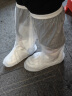 德力普（Delipow） 防雨鞋套 男女加厚底防水防雪防滑高筒便携式雨具雨靴套非一次性 加厚底雨鞋【白色】 XL(适合41-42码) 晒单实拍图