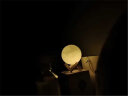 境珧七夕礼品3D月球灯月亮灯创意小夜灯睡眠卧室床头台灯光浪 月球小夜灯-黄光带电池-塑料支 晒单实拍图