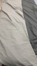 海澜之家（HLA）被套单件纯棉100%全棉被罩新疆棉150x200亲肤柔软舒适家用床罩 星辰灰+浅灰 180*220cm 实拍图
