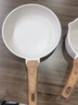 京严锅具套装麦饭石不粘锅炒锅奶锅平底深煎锅汤锅家用燃气电磁炉通用 超国标不粘【炒煎奶】 3件套 精铸麦饭石丨持久不粘丨不挑灶 实拍图