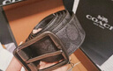 蔻驰（COACH）【品牌直供】男士针扣双面腰带皮带 30MM 灰色拼色CQ016 实拍图