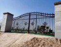 铁艺大门农村院子双开门乡村别墅围墙对开大门自建房工厂铁庭院门 款式五 实拍图