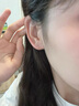 玖维娅  JIUVIA 塑料透明耳钉配耳堵适合养耳洞耳棒女隐形学生防堵针睡觉不用摘 透明耳钉/棒套装 1盒 实拍图