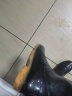 回力雨鞋男士款时尚雨靴户外防水不易滑耐磨HL8075中筒黑色40码 实拍图