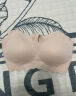 婧麒（JOYNCLEON）小贝壳孕妇哺乳内衣水纹舒适无痕薄款聚拢产后喂奶孕妇文胸 鎏金蓝 XL 实拍图