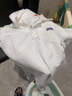 衣然呈品 卫衣男春夏季款翻领青春百搭潮流简约设计感立体印花长袖上衣男 黑色常规 L【建议115-135斤】 实拍图