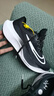 耐克NIKE跑步鞋男缓震泡棉ZOOMX FLY 5运动鞋DM8968-001黑白40.5 实拍图