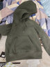 马登工装 美式休闲重磅摇粒绒卫衣连帽百搭加厚抓绒套头衫男秋季 军绿色（无魔术贴） M 实拍图