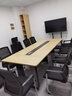 汉宏（HANHONG）会议桌椅组合长桌简约现代办公桌商务接待洽谈大小型长条桌 实拍图