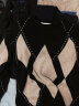 杰克·琼斯（JACK&JONES）春季新款男装潮流菱格撞色针织衫毛衣打底衫上衣衣服毛衫男士 黑色-E40 170/92A/S 晒单实拍图