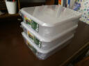 禧天龙冰箱保鲜盒食品级冰箱收纳盒塑料密封盒蔬菜水果冷冻盒 4.5L 3个 实拍图