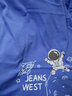 真维斯（Jeanswest）【宇航员系列】儿童短袖t恤纯棉新款男童夏季薄款半袖上衣童装 牛仔蓝 登陆右下 160 实拍图