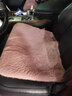 小喜鹊（Magpie）冬季汽车坐垫毛绒加厚短毛绒件套羊毛单片靠背座垫保暖后排车垫 全车3件套（红豆沙） 实拍图