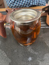 悟茗堂高硼硅耐热玻璃公道杯茶漏套装一体茶海单个高档加厚茶水分离器 木雀高公道杯250ml 实拍图