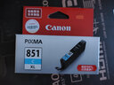 佳能（Canon）CLI-851XLC墨盒原装青色大容量 适用于iX6880 iP8780 iP8780 MX928 MX728 MG7580 MG7180 MG6380 iP7280 实拍图