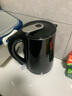 龙力（LONGLI）电热水壶家用电水壶304不锈钢一体无缝全自动断热水壶1.8升电开壶双层防烫烧水壶 龙力LL-8816 黑色1.8升 实拍图
