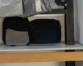 联想（Lenovo）笔记本电脑包手提包商务简约15.6/16英寸多功能单肩包斜挎包 苹果华为联想小新拯救者 B13蓝色 实拍图