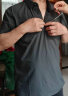 宝财羊爸爸套装夏季短袖t恤男冰丝凉感polo运动中老年人父亲节礼物衣服 晒单实拍图