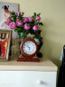 RHYTHM日本丽声复古精美艺术雕花客厅卧室进口实木座钟钟表石英台钟 CRH114FR06 晒单实拍图