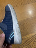 Skechers斯凯奇儿童运动鞋春秋女童魔术贴休闲鞋中大童轻质跑步鞋303601L 女款/浅灰色/浅绿色/LGAQ 32 实拍图