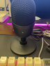 雷蛇（Razer） 魔音海妖Seiren专业级数字麦克风主播台 （主播网红 电容麦 心形拾音） 魔音海妖迷你版-黑（14mm振膜 电容麦 桌面级） 实拍图