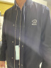 哈吉斯（HAZZYS）男装秋季外套时尚棒球服简约户外休闲夹克男ASVZU02CX92Y 黑色BK 180/100A 50 晒单实拍图