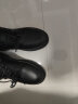 回力商务休闲鞋男低帮工装鞋男士英伦系带皮鞋男 0650 黑色 40  实拍图