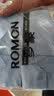 罗蒙（ROMON）衬衫男士秋季长款免烫长袖商务职业正装行政衬衣爸爸装CS01蓝43 实拍图