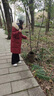 雅鹿羽绒服女装冬季新款中长款过膝加厚时尚派克服外套Y 朱砂红 S/155（90-120斤） 实拍图