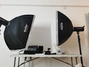 神牛sk400二代闪光灯影室闪光灯400w二代摄影影棚闪光灯人像电商服装静物婚纱证件照拍摄补光灯套装 400W三灯套装【送拍摄台礼包，引闪器】 索尼版 实拍图
