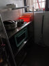 炊大皇 厨房置物架 不锈钢四层收纳架微波炉架烤箱架层架橱柜100*35*120 实拍图