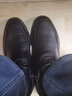 金利来（Goldlion）男鞋男靴时尚简约轻便鹿皮靴子加绒保暖棉靴G539340049AAM黑色42 实拍图
