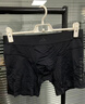 阿迪达斯阿迪达斯男士内裤男跑步运动防磨腿防磨裆速干平角吸湿透气内裤 黑色 3条 M 实拍图
