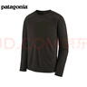 巴塔哥尼亚（Patagonia） 男士秋冬户外保暖舒适透气C3功能内衣上装Cap Mw Crew C3 44427 BLK M 实拍图