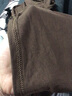 朵伶诗儿 【两件装】半高领长袖打底衫春秋洋气女内穿大薄款码百搭 白色+咖色 L 100-120斤 实拍图